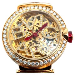 Bvlgari LVCEA Watch with Diamonds in 18 Karat Rose Gold