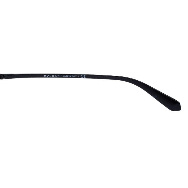 Bvlgari Matte Black/ Grey Gradient 6103 Serpenteyes X Hexagonal Sunglasses In New Condition In Dubai, Al Qouz 2