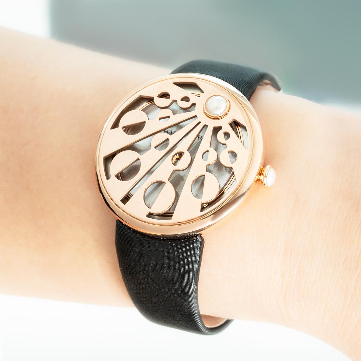Bvlgari Mediterranean Edden Rose Gold MOP Dial MEP40WGPL en venta 7