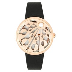 Used Bvlgari Mediterranean Edden Rose Gold MOP Dial MEP40WGPL