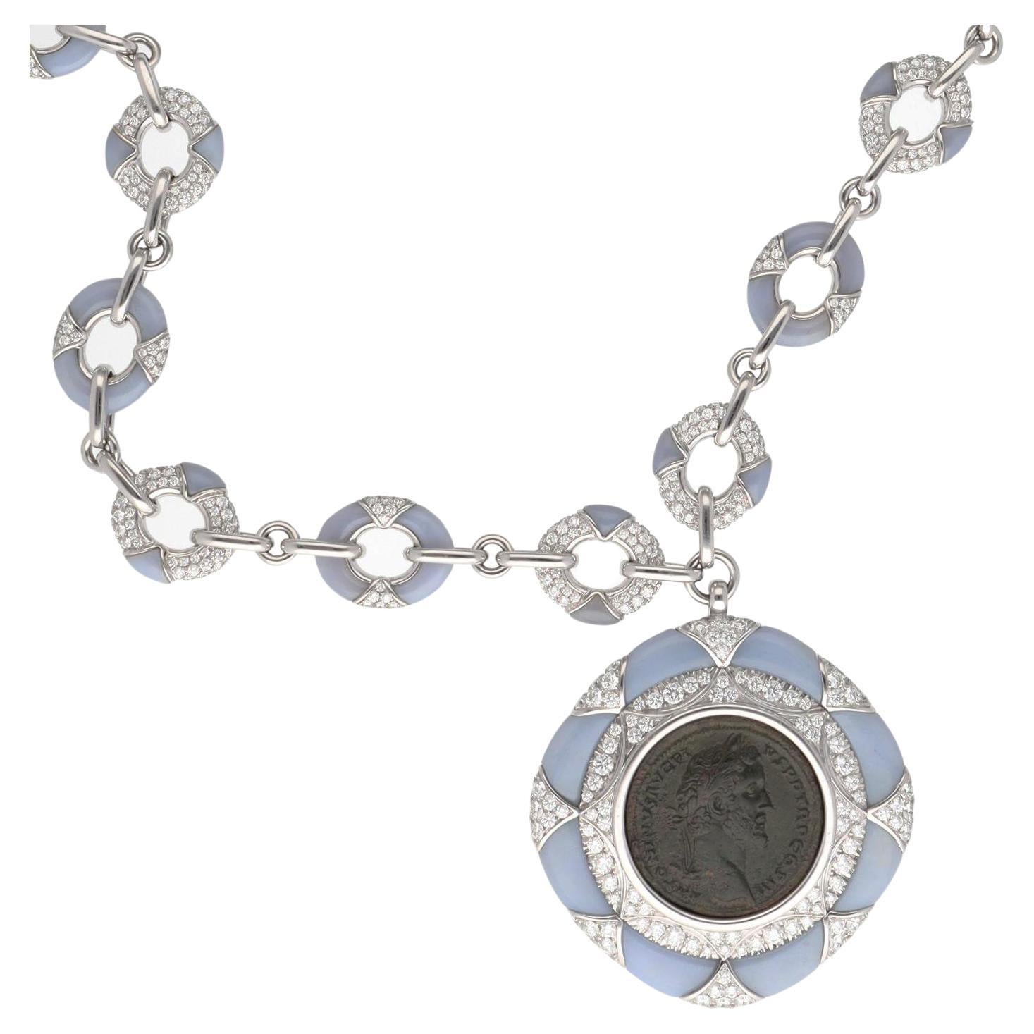 BVLGARI Monete "Moneda"  Collar, Roma-Antonino Pío, 138-161 d. C. en venta