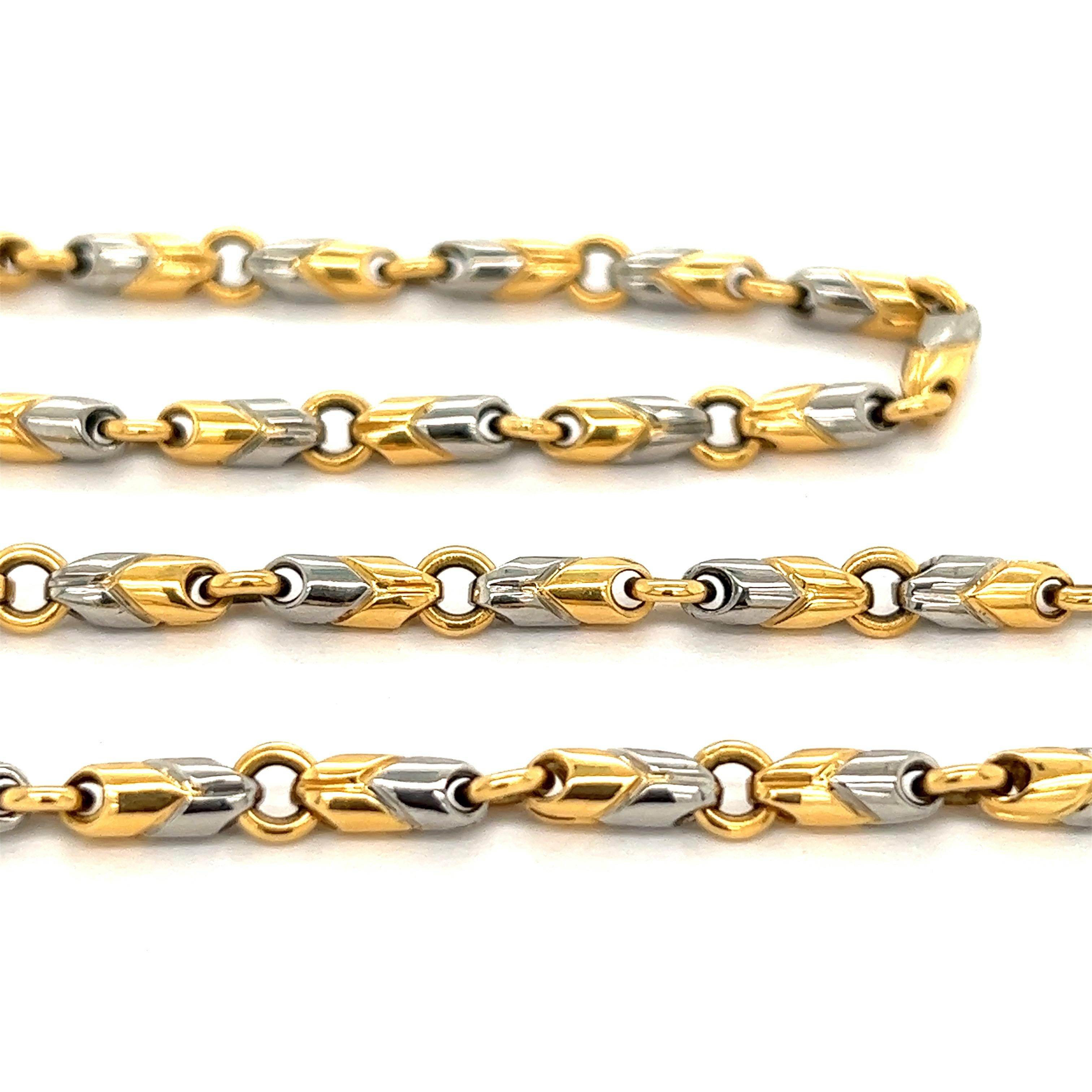Bvlgari Monete Goldmünze-Anhänger mit Gold- und Stahl-Halskette im Angebot 3