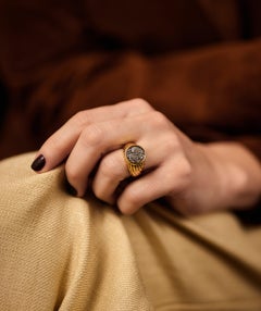 Bvlgari Monete Gold Ring with Ancient Coin ‘Fam Cornelia 88 a.c’.