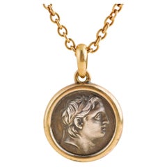 Bvlgari Monete Yellow Gold Antique Coin Necklace