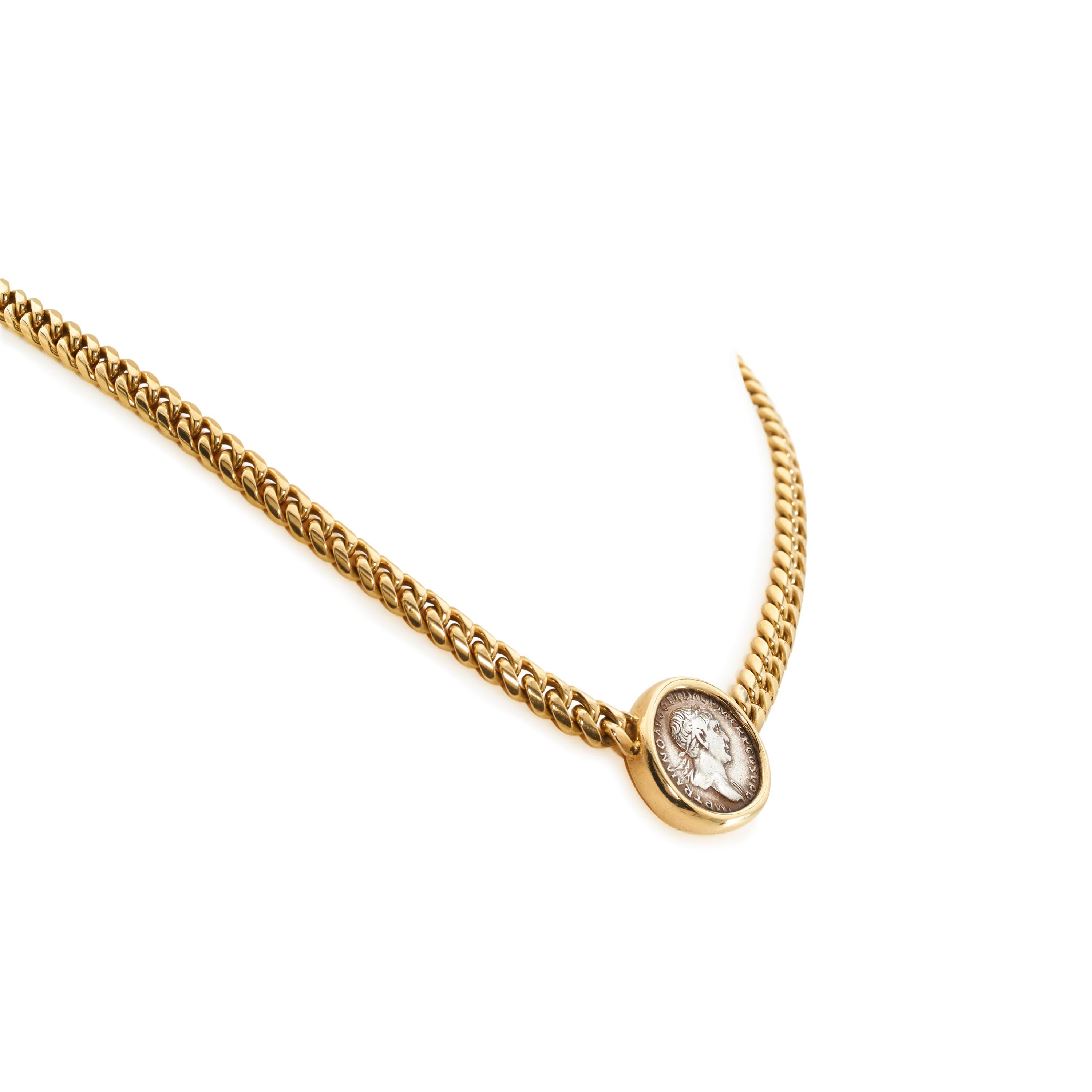 bvlgari monete necklace