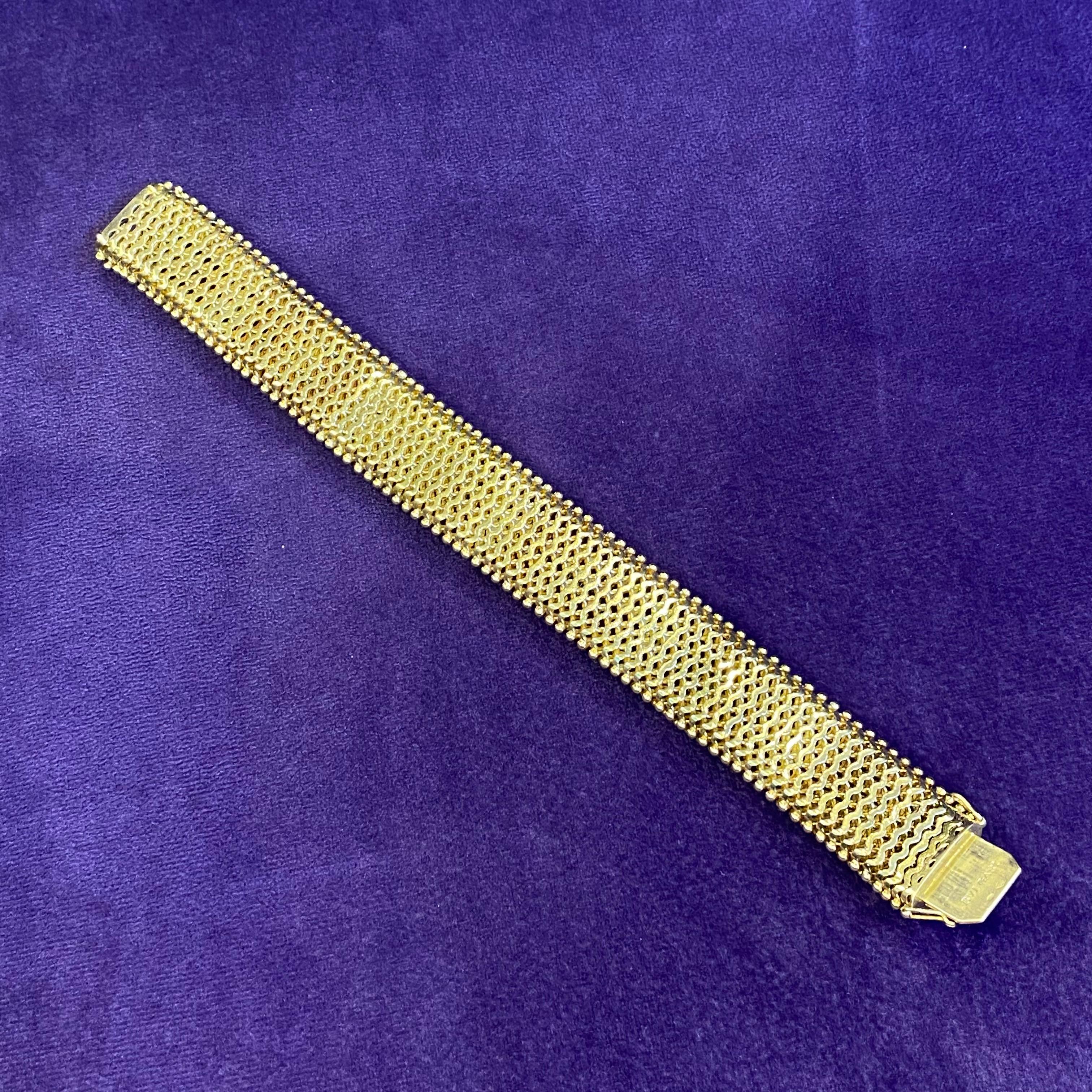 Bvlgari Multi Gem Gold Bracelet For Sale 2