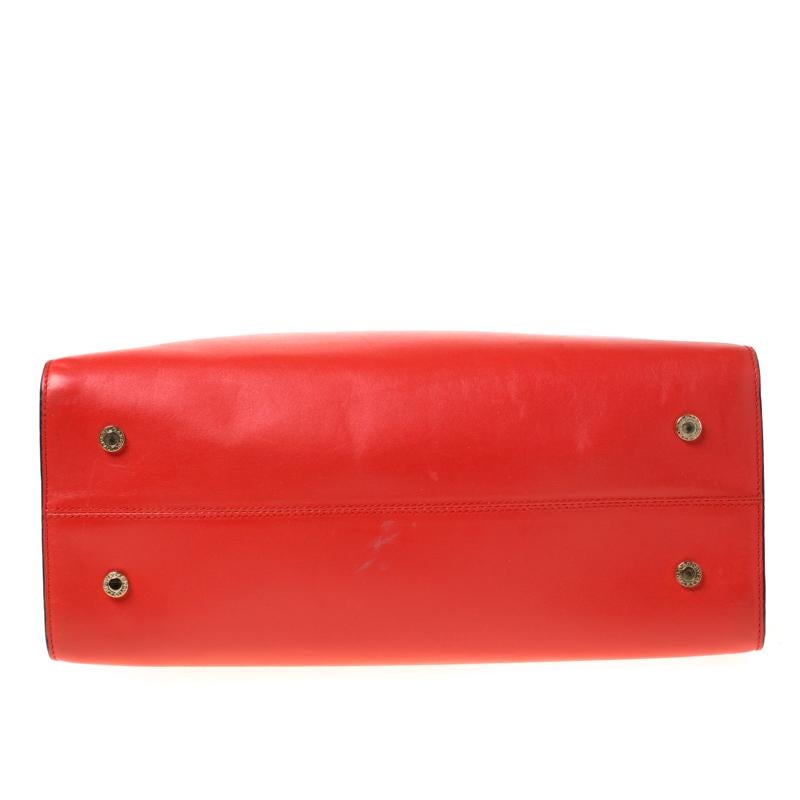 Women's Bvlgari Multicolor Leather Large Isabella Rossellini Tote