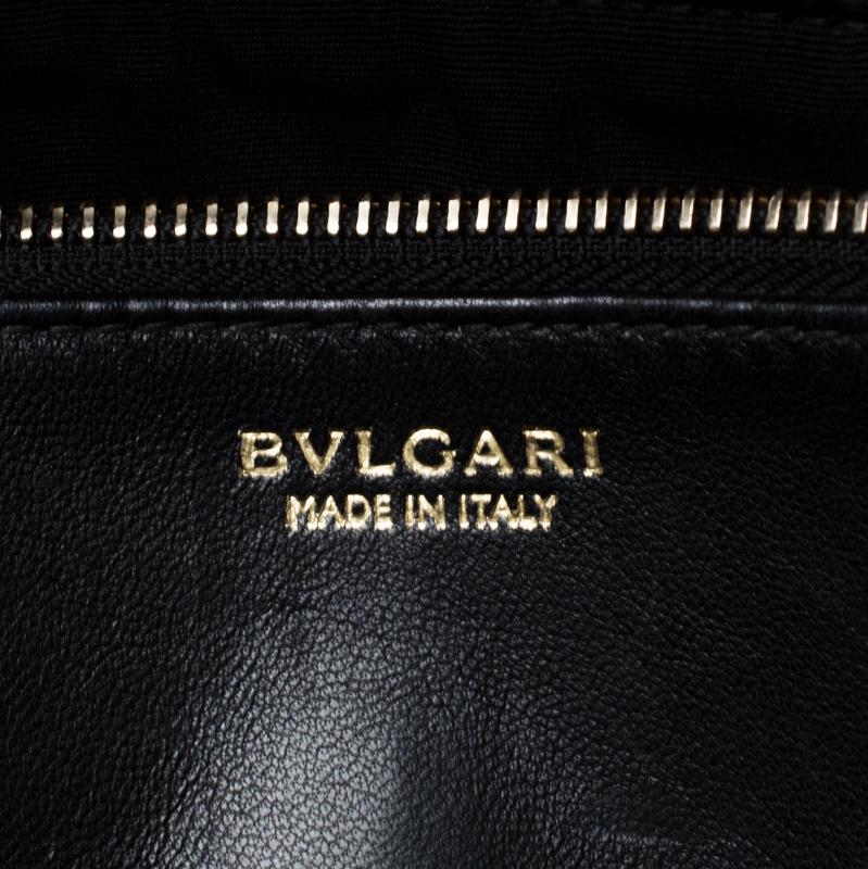 Bvlgari Multicolor Leather Large Isabella Rossellini Tote 2