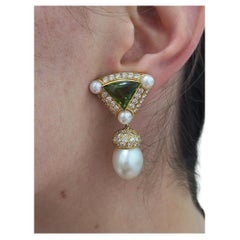 Orecchini a goccia multistone Bvlgari