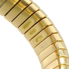 Bvlgari Onyx Bangle in Yellow Gold