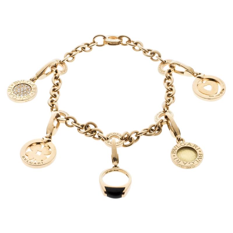 bvlgari charm bracelet