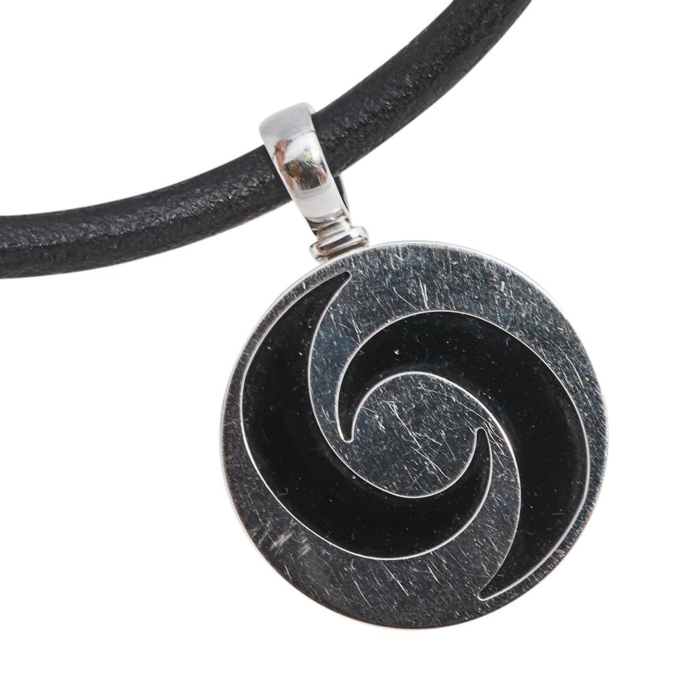 bvlgari black onyx necklace