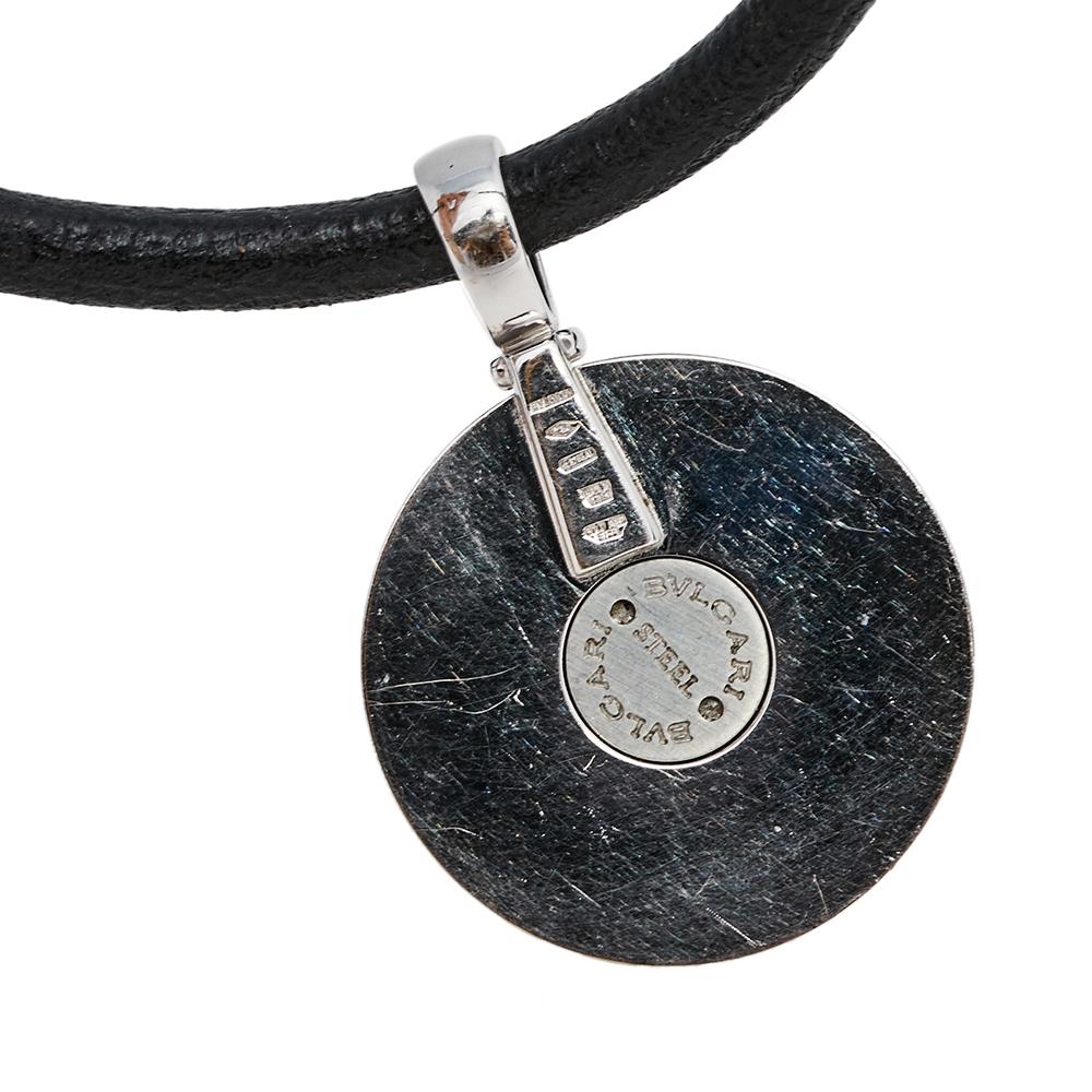 bvlgari necklace black onyx