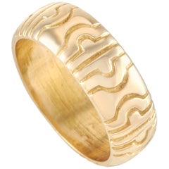 Bvlgari Parentesi 18 Karat Yellow Gold Ring