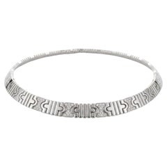 Bvlgari Parentesi 18K Gold Diamond Necklace