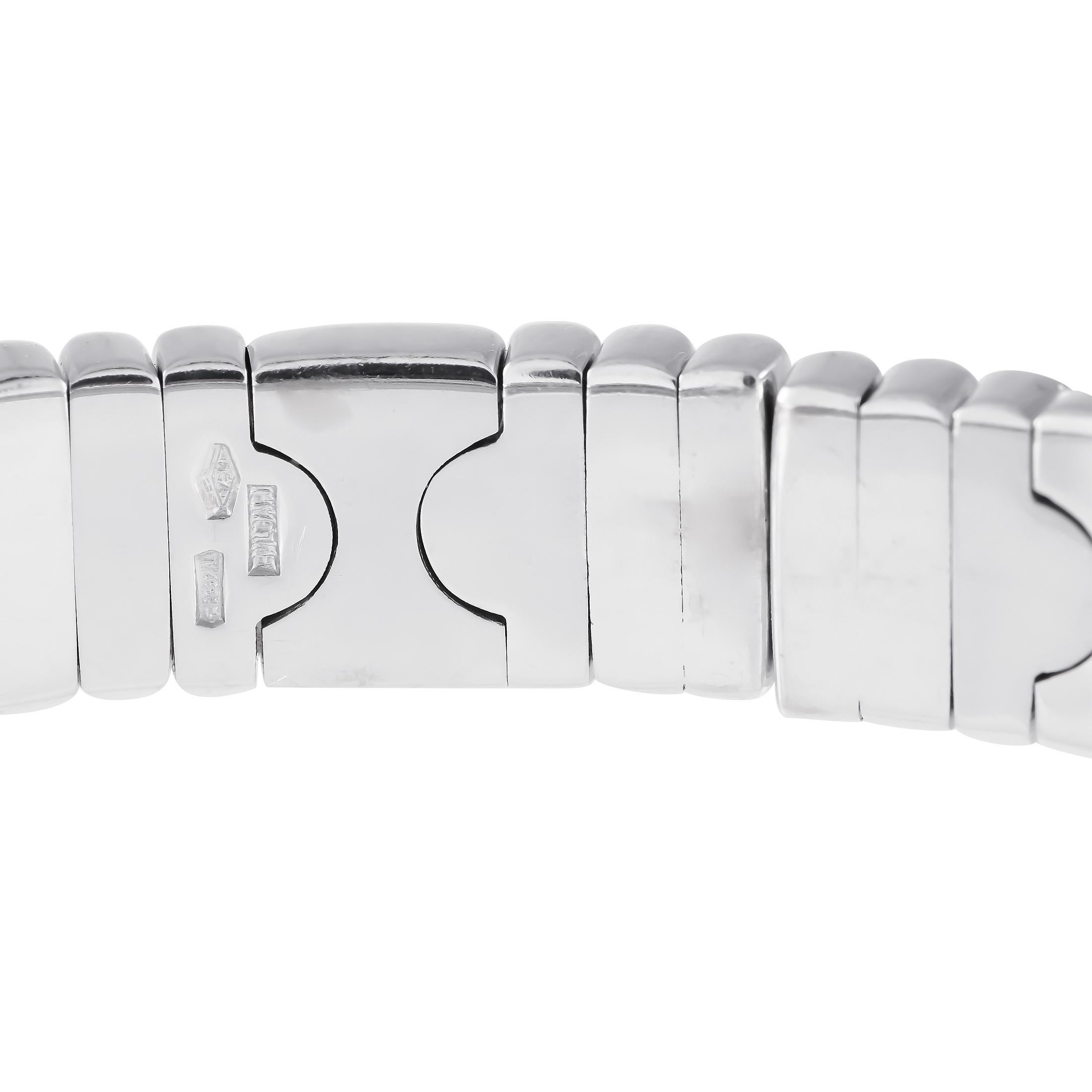 Bvlgari Parentesi Armband aus 18 Karat Weißgold im Zustand „Hervorragend“ in Southampton, PA