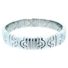 Bvlgari Parentesi, bracelet en or blanc 18 carats