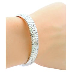 Bvlgari Parentesi Armband aus 18 Karat Weißgold