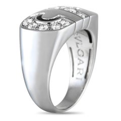 Bvlgari Parentesi 18 Karat Weißgold Diamantring