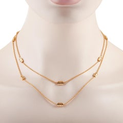 Bvlgari Parentesi 18 Karat Yellow Gold Necklace
