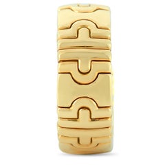 Bvlgari Parentesi 18 Karat Yellow Gold Ring