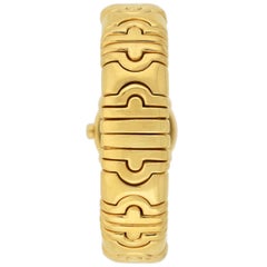 Bvlgari Parentesi 18 Karat Quartz Movement Watch Bracelet