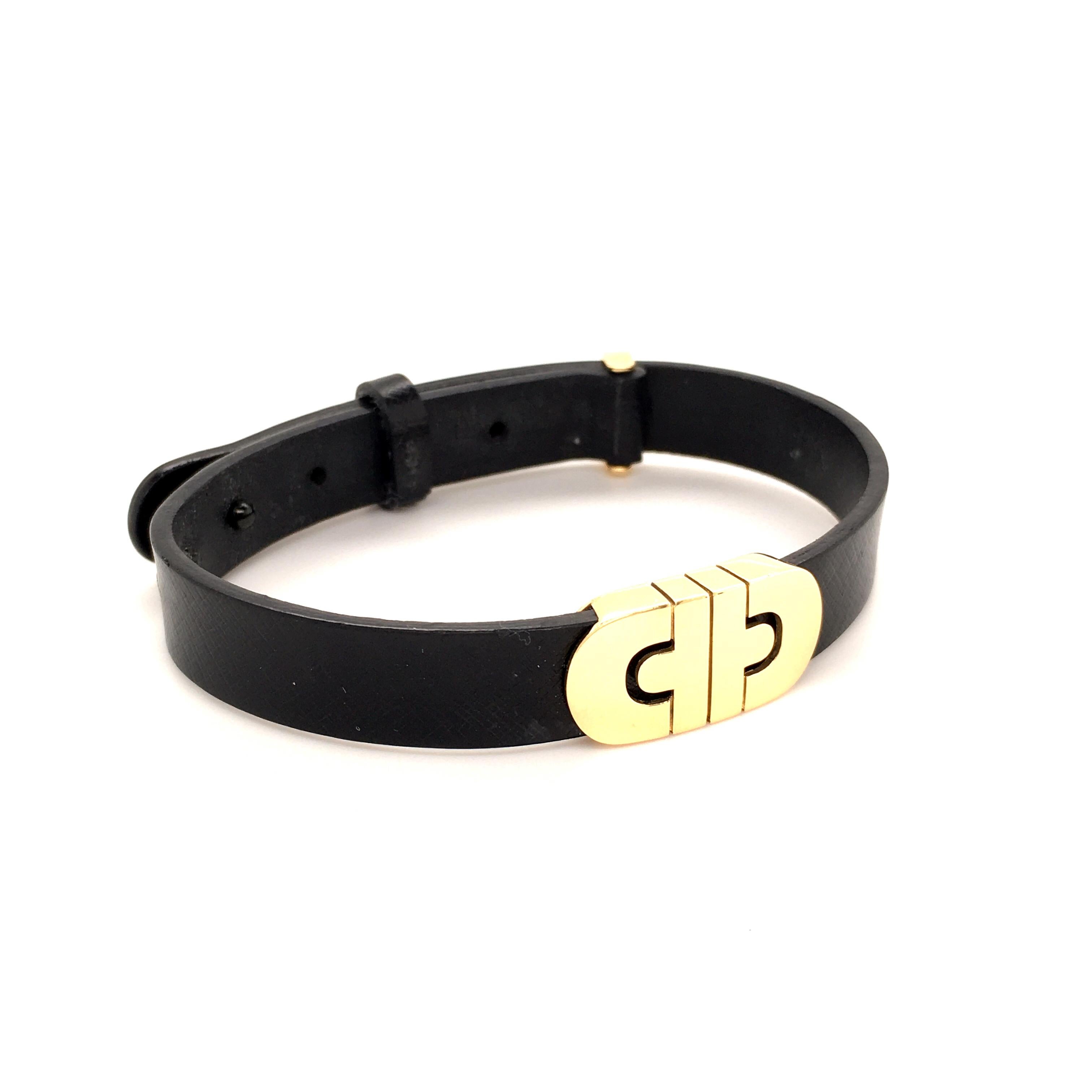 Modern Bvlgari Parentesi Bracelet in Yellow Gold 18 Karat