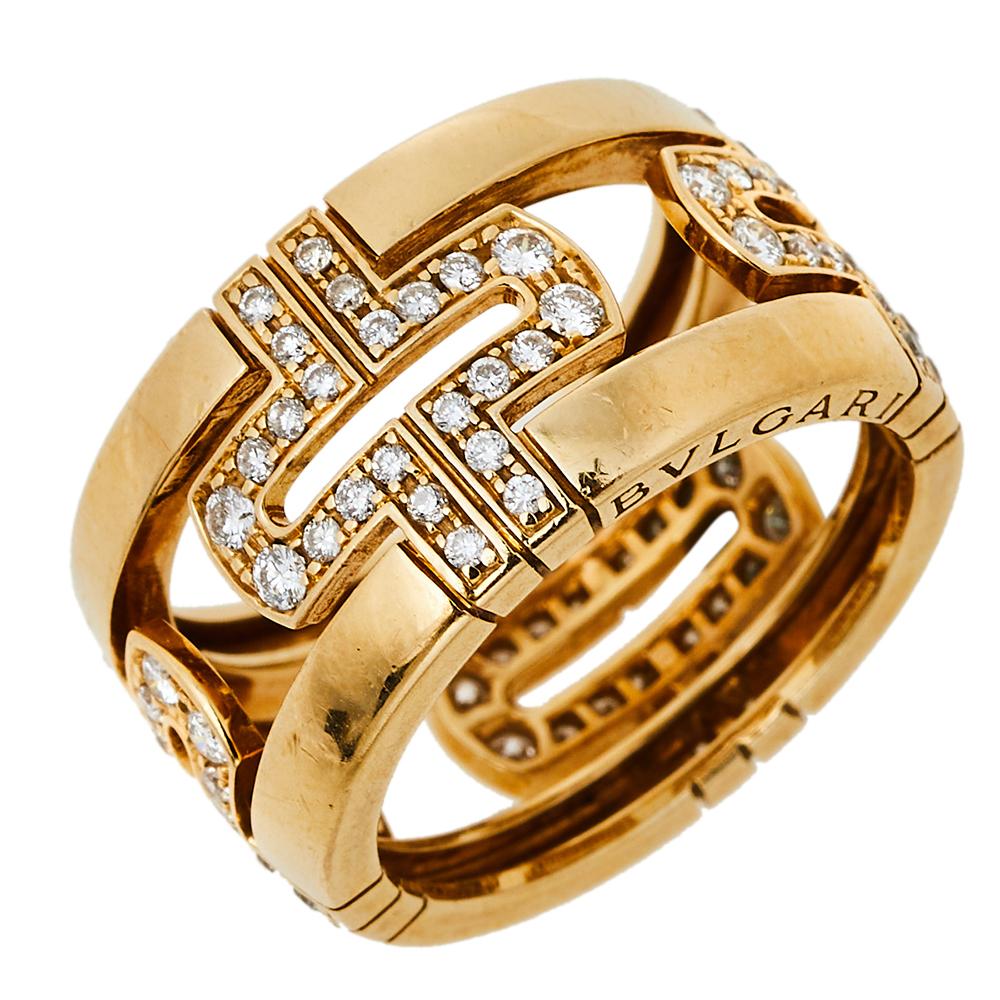 bvlgari ring 18k gold