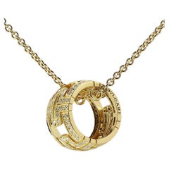 Bvlgari Parentesi Collier pendentif diamant
