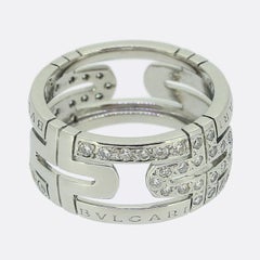 Bvlgari Parentesi Diamond Ring Size T (61)