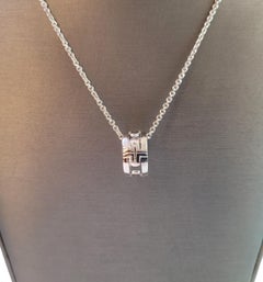 BVLGARI Parentesi Necklace 18K White Gold 750