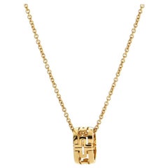 Bvlgari Parentesi Pendant Necklace 18K Yellow Gold