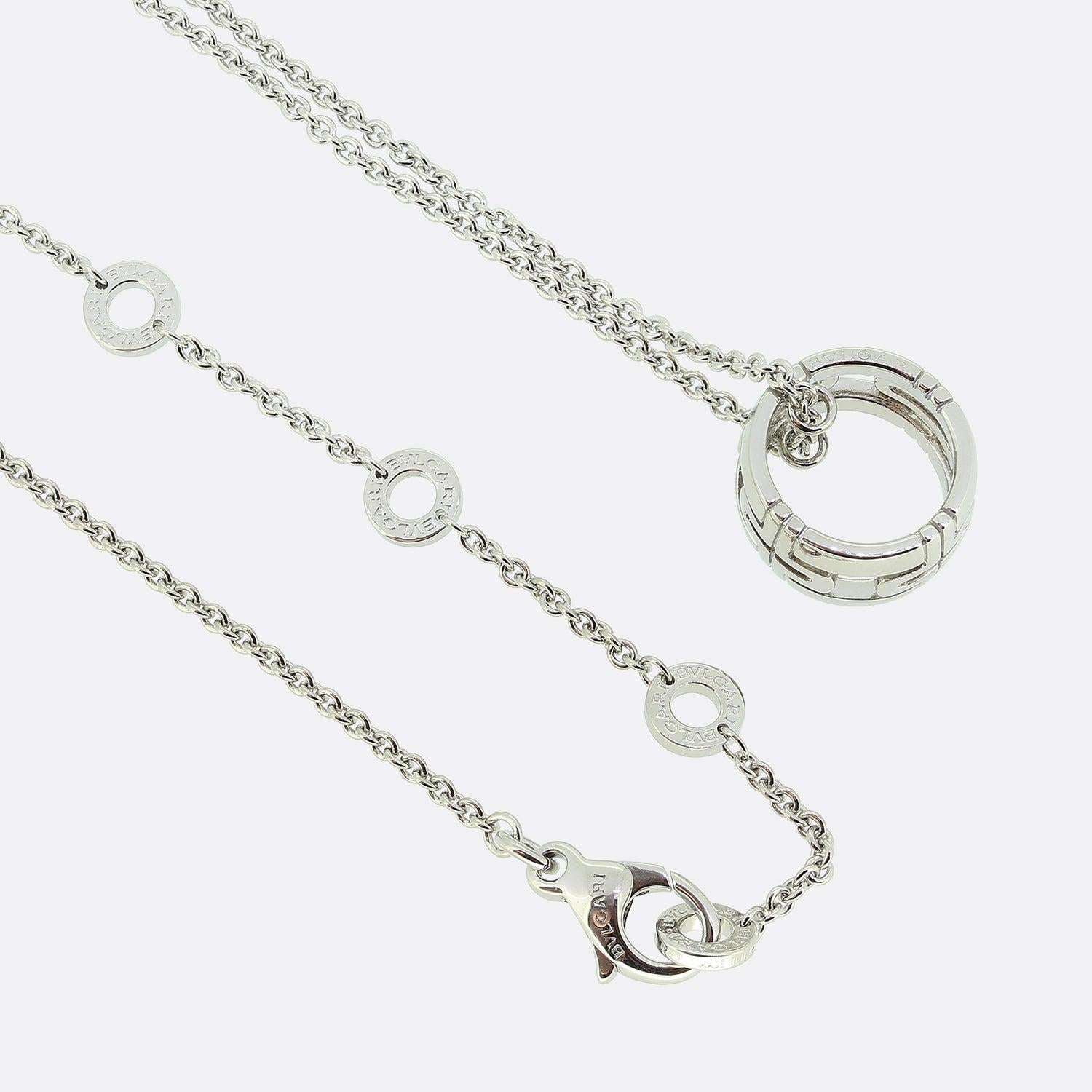Collana con ciondolo Parentesi Bvlgari In condizioni buone in vendita a London, GB