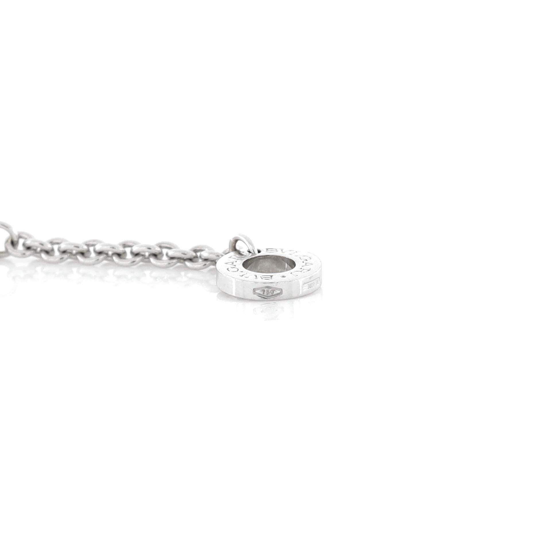 bulgari’s iconic parentesi choker of platinum and diamonds.