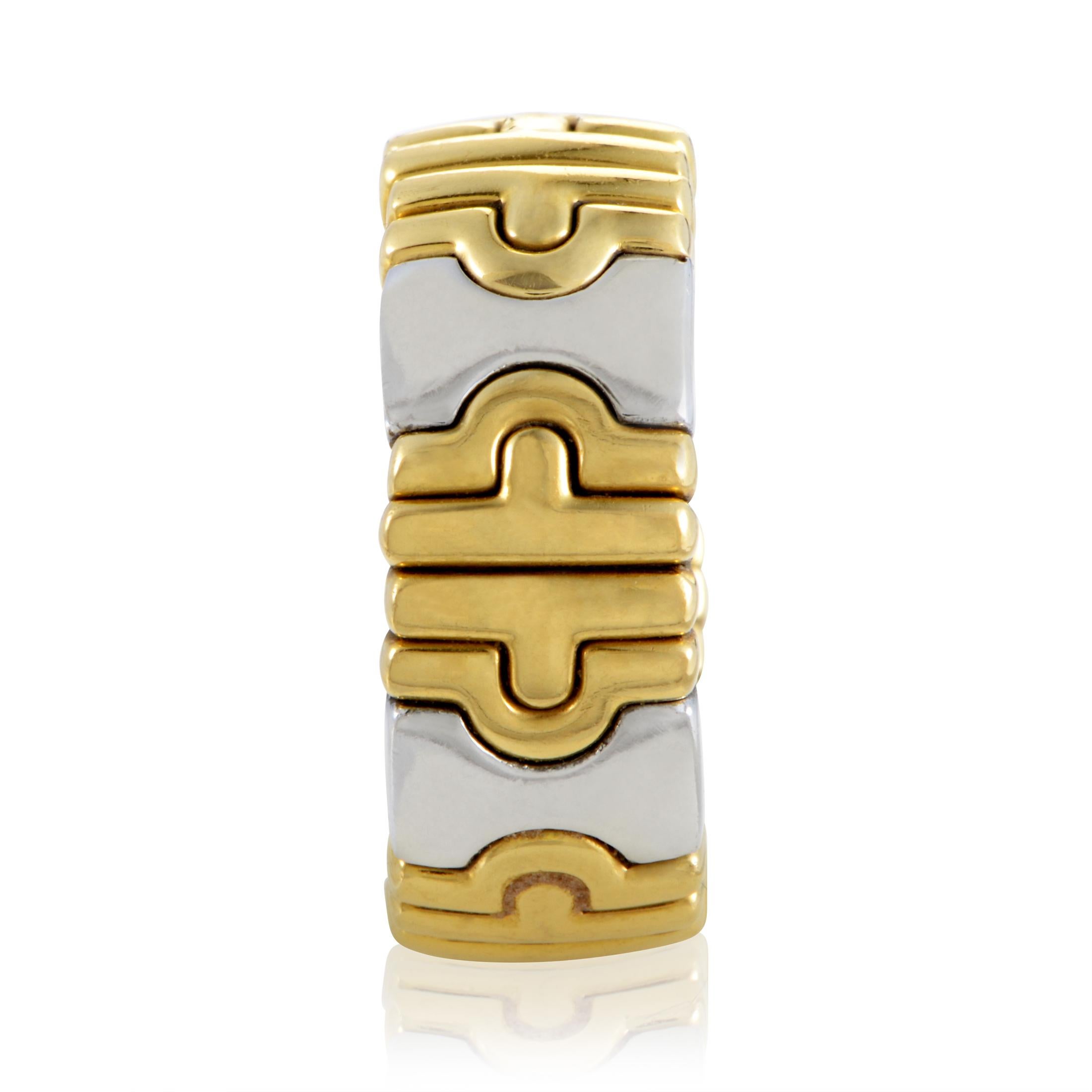 bvlgari two tone ring