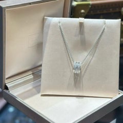 Bvlgari Parentesi Weißgold Volldiamant Büroklammer durchbrochene Halskette