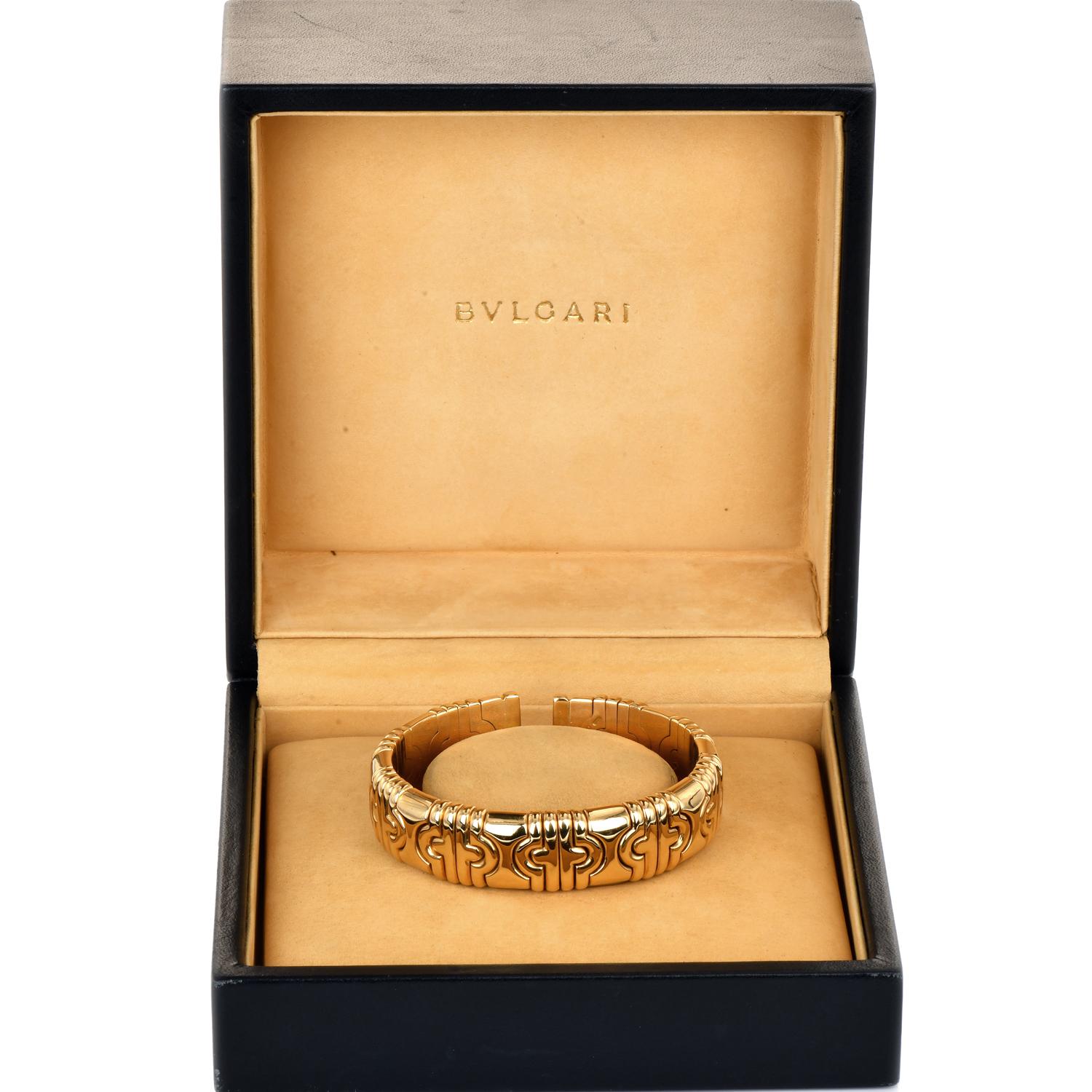 bvlgari bracelet gold