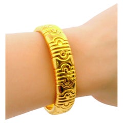 Bvlgari Parenthesis 18k Yellow Gold Cuff