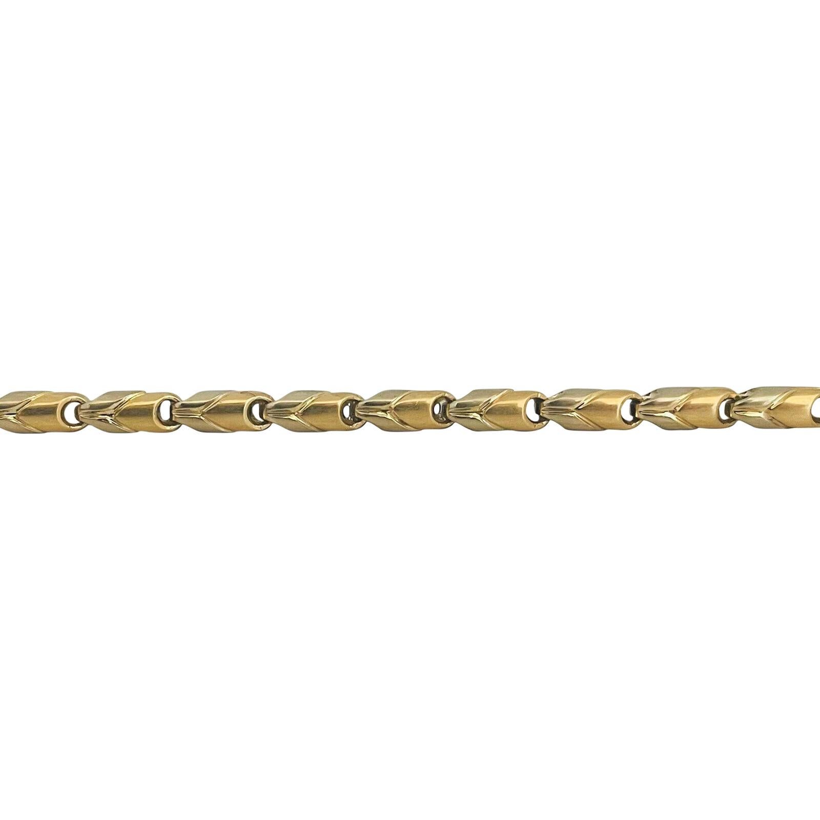 Zweifarbige Halskette von Bvlgari Passo Doppio aus 18 Karat Gelb- und Weißgold für Damen 1