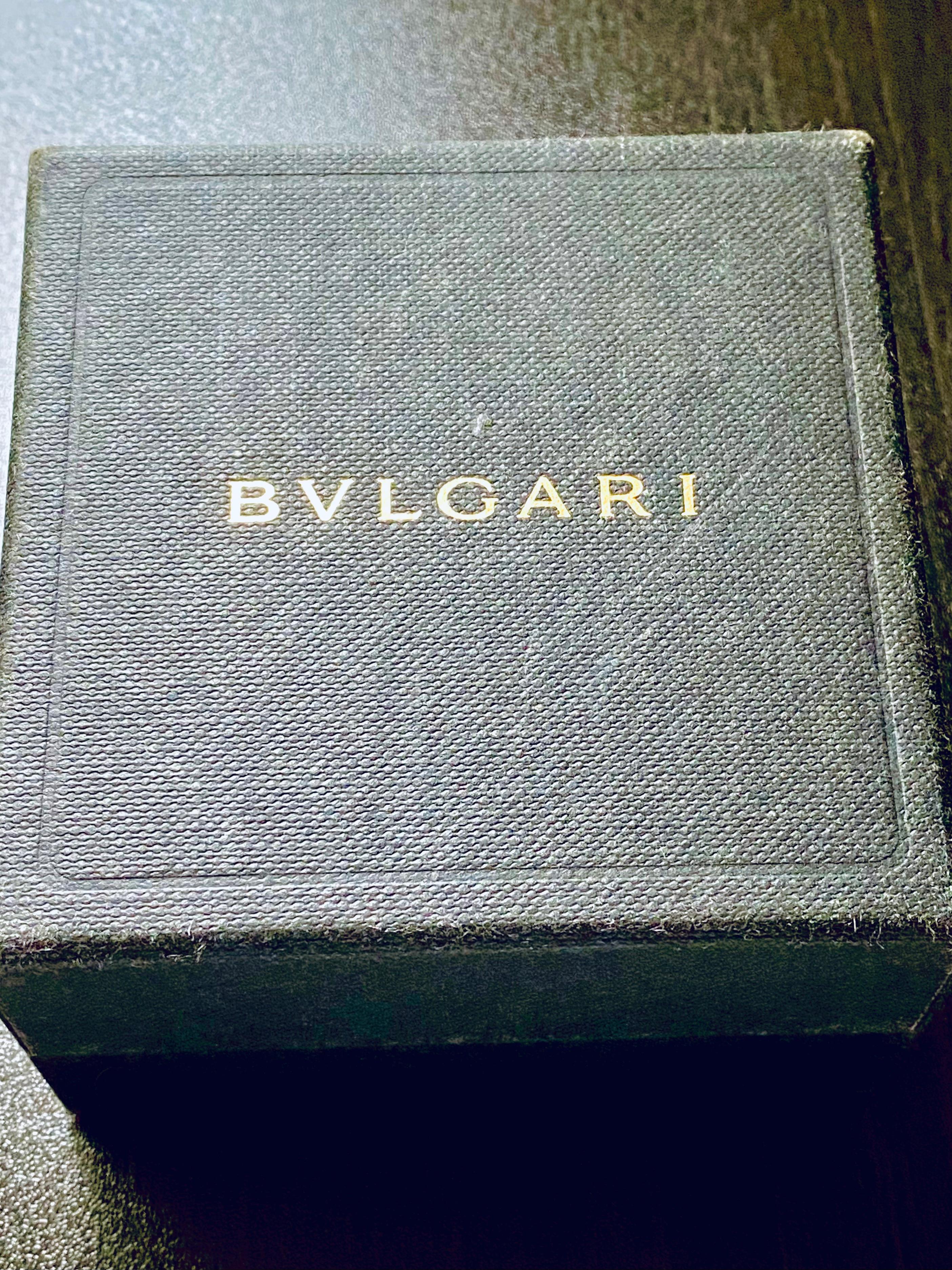 Bvlgari Passo Doppio Collection 18 Karat Gold Band Ring Finger Size 9 For Sale 4