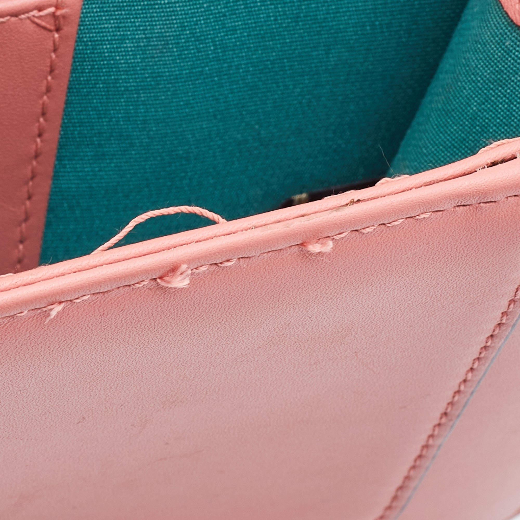 Bvlgari Peach Leather Serpenti Forever Crossbody Bag 6