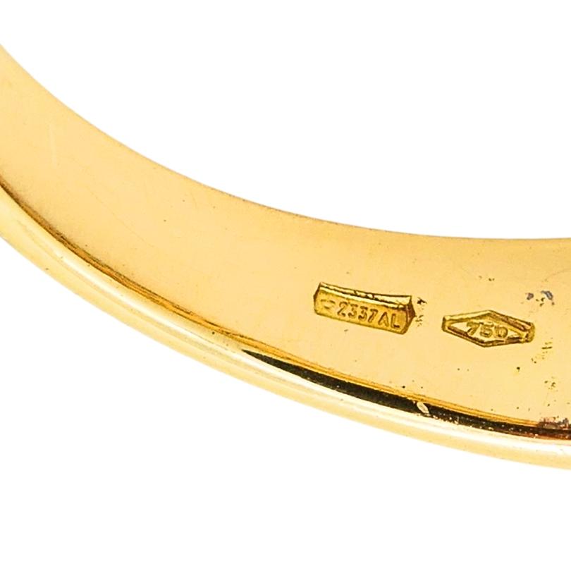 Bvlgari Cocktailring aus 18 Karat Gold mit Perlen und Diamanten im Angebot 4