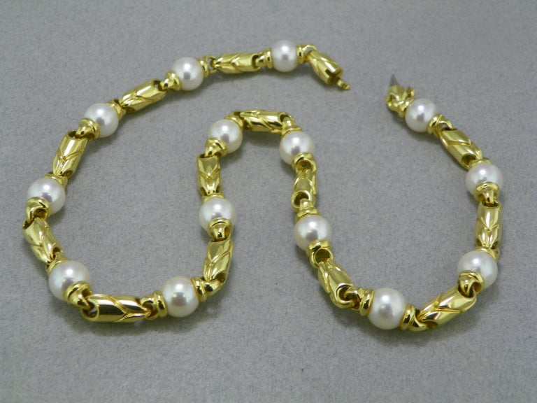 bvlgari pearl necklace