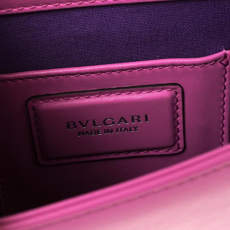 Bulgari BVLGARI - Serpenti Forever shoulder bag Pink Leather ref.1015701 -  Joli Closet