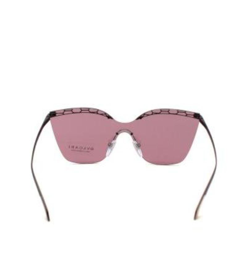 Bvlgari Pink Serpenti 6093 Sunglasses For Sale 4