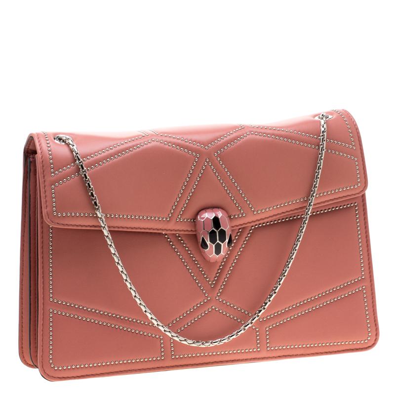 bvlgari serpenti bag light pink