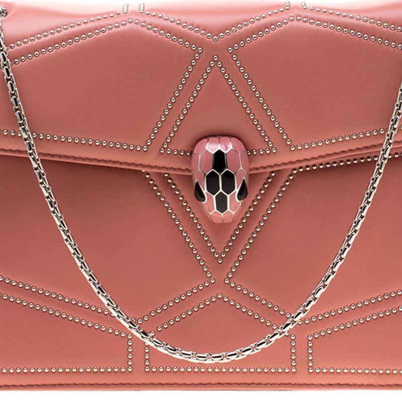pink bvlgari bag