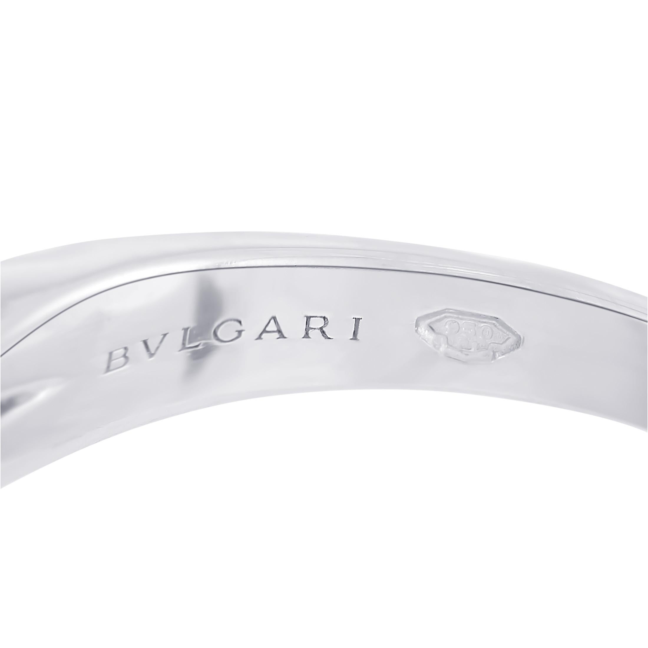 Women's Bvlgari Platinum 0.36 Carat Diamond Engagement Ring