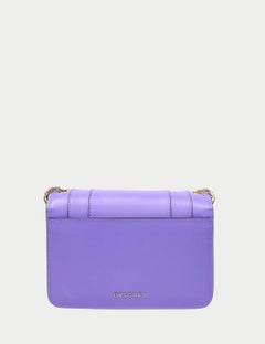 Bvlgari Purple Leather Serpenti Forever East-West Crossbody Bag