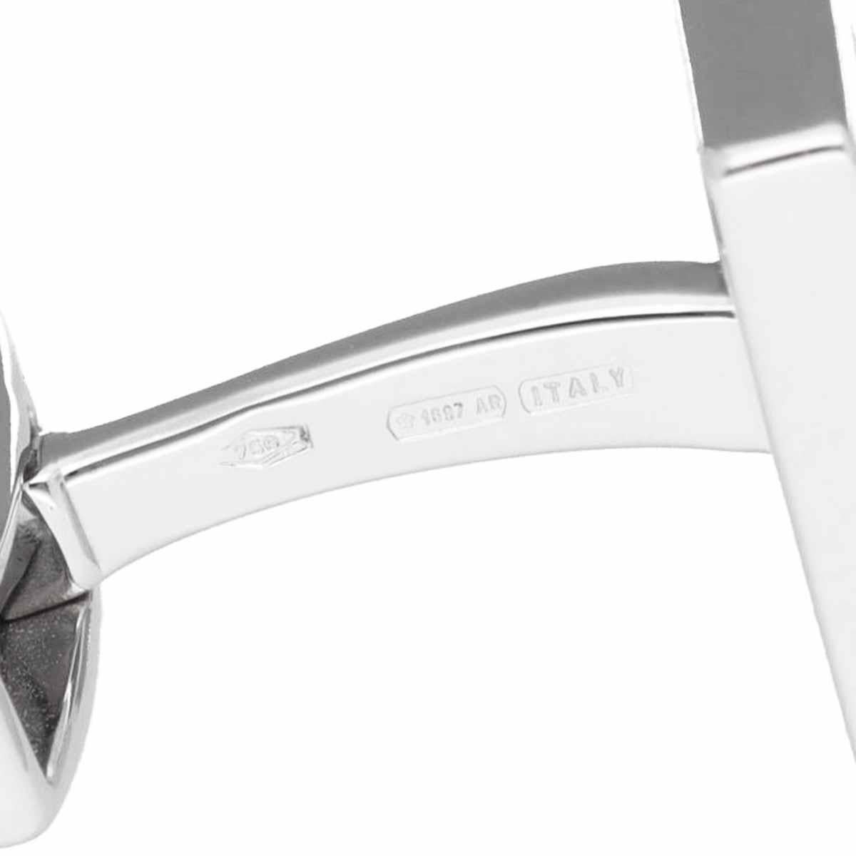 Gemelos BVLGARI QUADLARD Oro Blanco 18 Kilates en venta 1